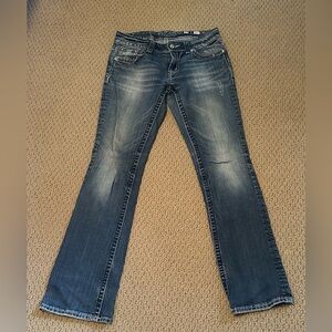 Miss Me Dark Blue Boot Cut Jeans